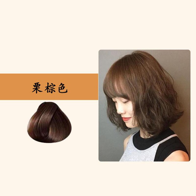 Dầu gội nhuộm tóc đen/ nâu chiết xuất gừng tự nhiên lâu trôi dễ sửdụng