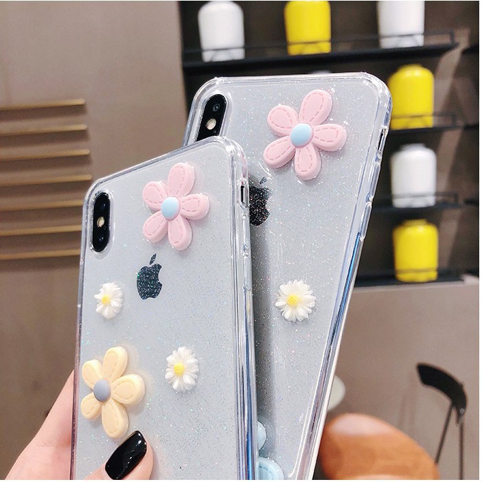 Ốp lưng iphone  Hoa cúc nhỏ 5/5s/6/6plus/6s/6s plus/6/7/7plus/8/8plus/x/xs/xs max/11/11 pro/11 promax giá đỡ – Shin Case | BigBuy360 - bigbuy360.vn