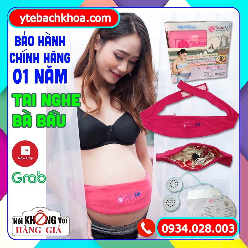 TAI NGHE BÀ BẦU TIPTOP KID MUSIC - BẢO HÀNH 01 NĂM