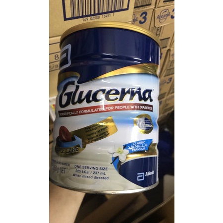 ❤️❤️SỮA GLUCERNA ÚC,SỮA DÀNH CHO NGƯỜI TIỂU ĐƯỜNG 850gr (DATE 2022)❤️❤️