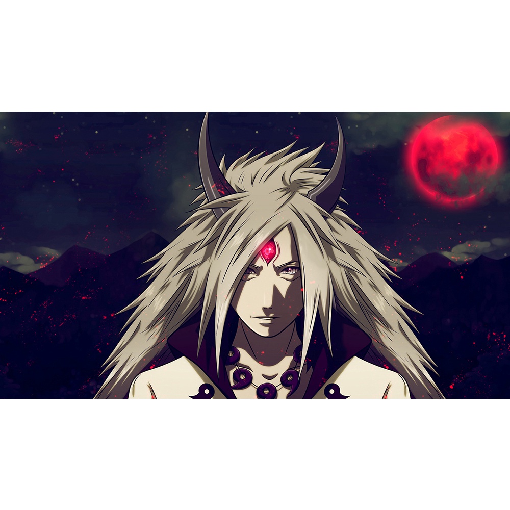 Poster A3 dán tường Anime, decal 30x42 trang trí có keo Naruto Wallpapers 12