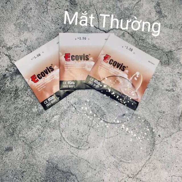 MẮT KÍNH ECOVIS TRÁNG CỨNG 1.56