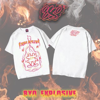 Áo thun 8YO EXPLOSIVE - Trắng