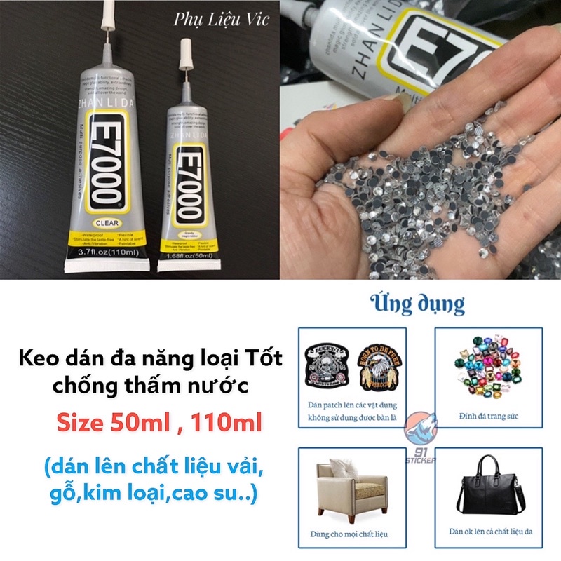 Keo dán e7000