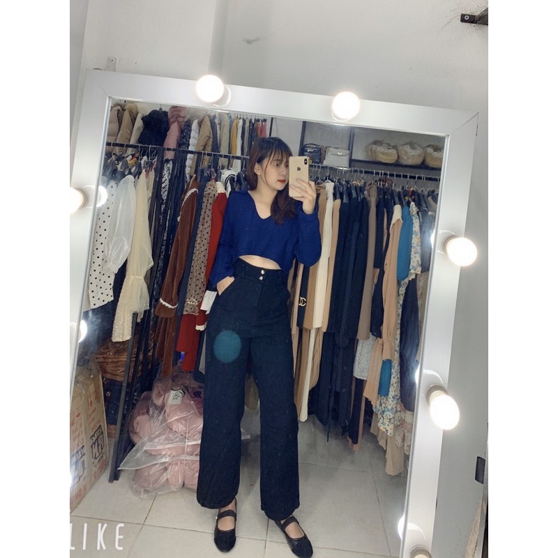 Quần jeans giãn suông túi vuông mẫu mới siêu hot | BigBuy360 - bigbuy360.vn