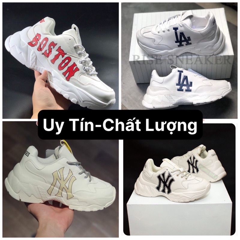 Giày MLB, NY, LA, BOSSTON Hottrend Đế Tách Bản Chuẩn Hot Nhất 2022
