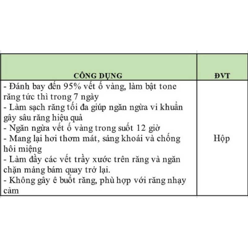 Bột trắng răng cao cấp Apalight nội địa Nhật Bản