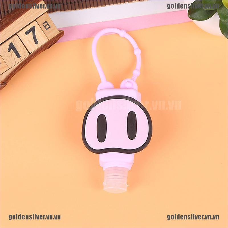 1 Hộp Đựng Nước Rửa Tay Mini Bằng Silicone Có Thể Bỏ Túi