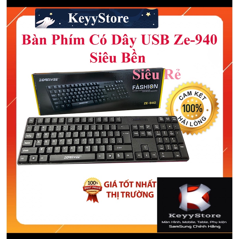 ❤KeyyStore❤ Bàn phím chuột ZE-940 , Sky L120 , G21B Siêu Bền Mới Nhất 2022 chuyên dành cho dân văn phòng, bh 12 tháng