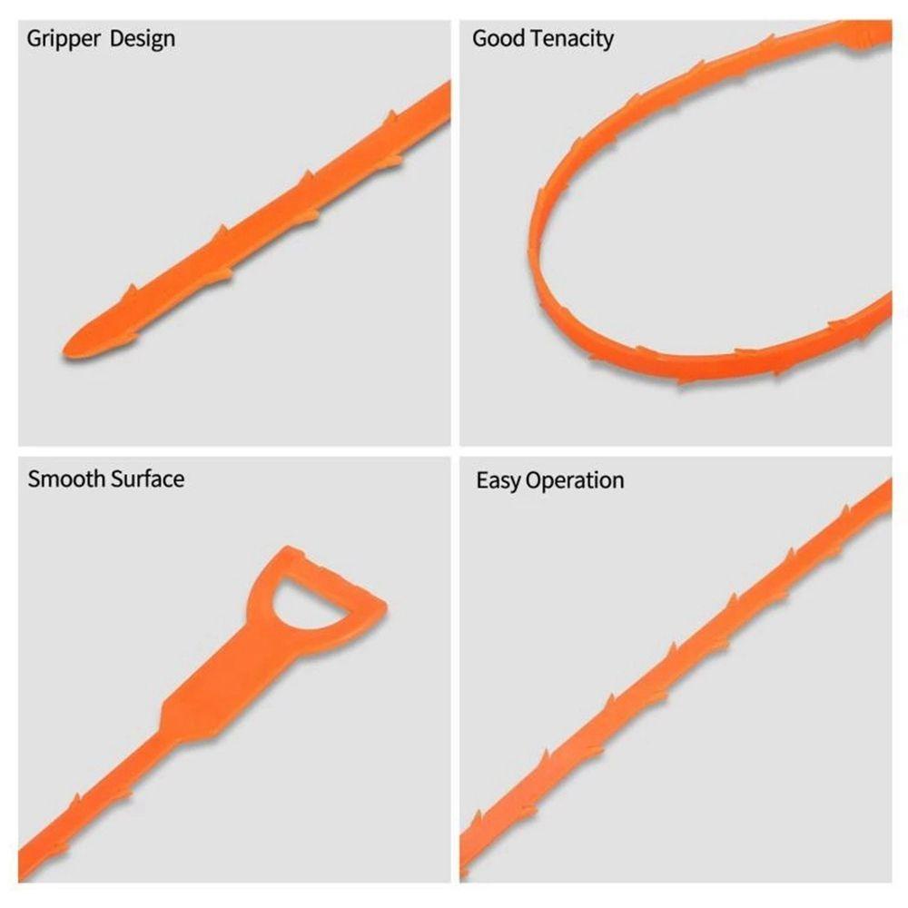 Dụng Cụ Chặn Tóc Trong Suốt Hình Chữ U Có Móc Treo Tiện Dụng