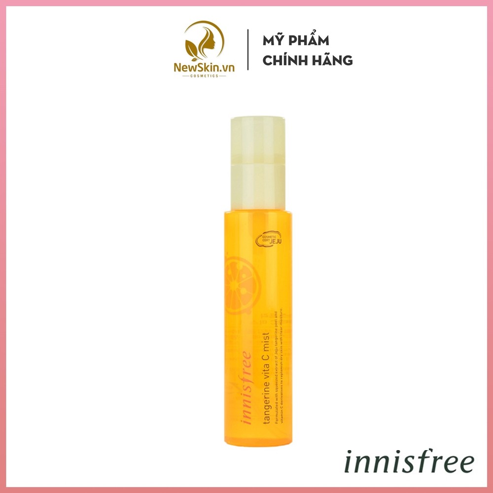 Xịt Khoáng Chiết Xuất Từ Quýt Innisfree Tangerine Vita C Mist 80ml