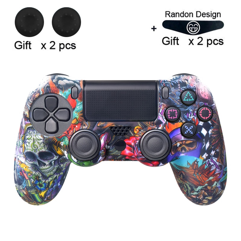 SONY Vỏ Bọc Silicon Dẻo Bảo Vệ Cho Tay Cầm Chơi Game PS4 / PS4 Pro Slim