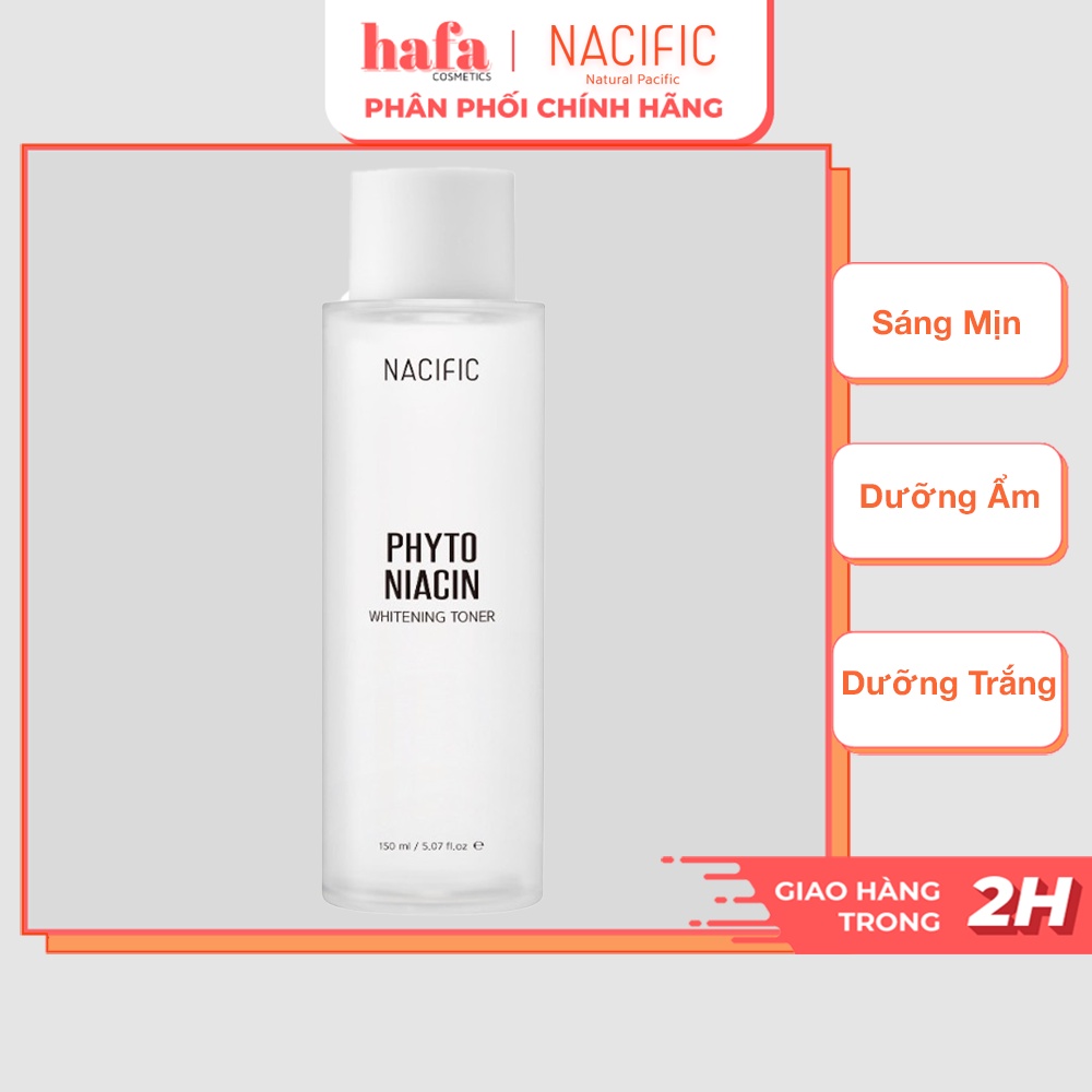 Nước Hoa Hồng Dưỡng Trắng, Sáng Mịn Da NACIFIC Phyto Niacin Whitening Toner 150ml