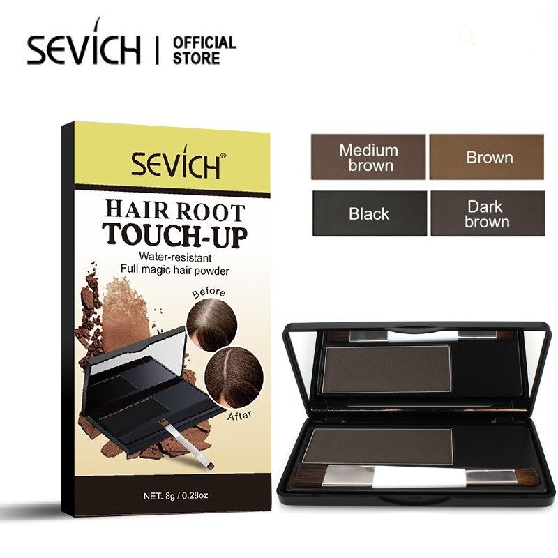 SEVICH Hair Shadow Powder Covers Hair Loss 8g