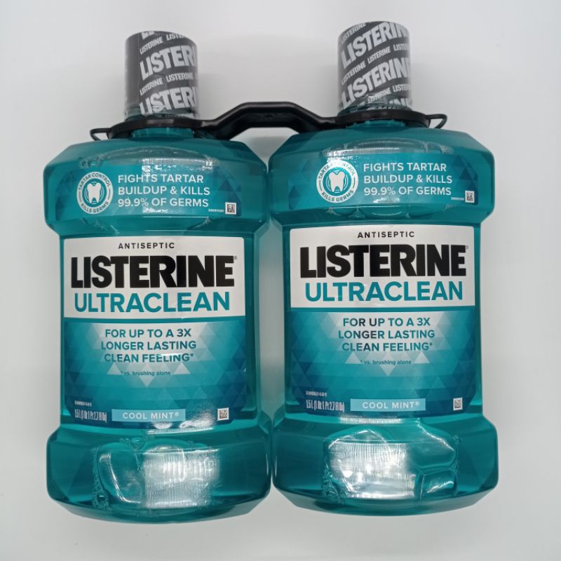 (Date cận t4/22) Nước Súc Miệng Listerine Ultraclean 1.5L