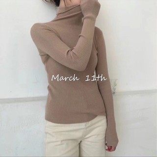 Áo len tăm cổ lọ