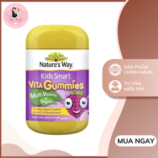 Kẹo Dẻo Vitamin Tổng Hợp Cho Bé Nature's Way Gummies Multivitamin Vegies Vị Thơm Ngon Bổ Dưỡng