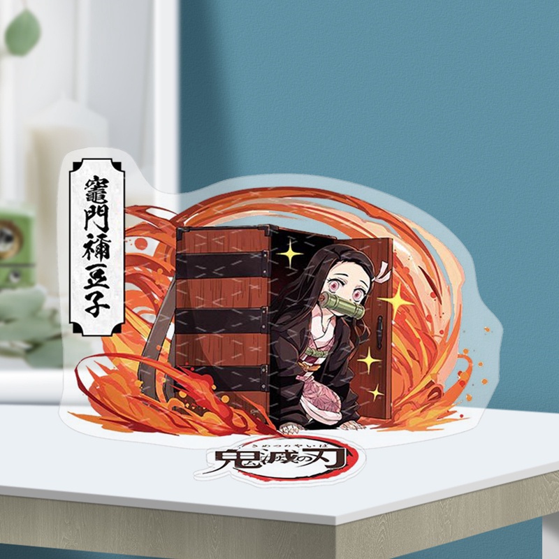 Mô Hình Nhân Vật Anime Demon Slayer Đứng Để Bàn Trang Trí Nhà Cửa / Văn Phòng
