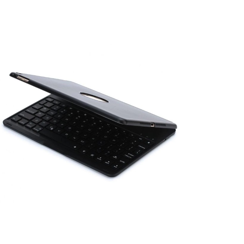 Bàn phím Bluetooth ipad Pro 9.7 (Black) - Thiết kế sang trọng - 7 màu đèn cho bàn phím