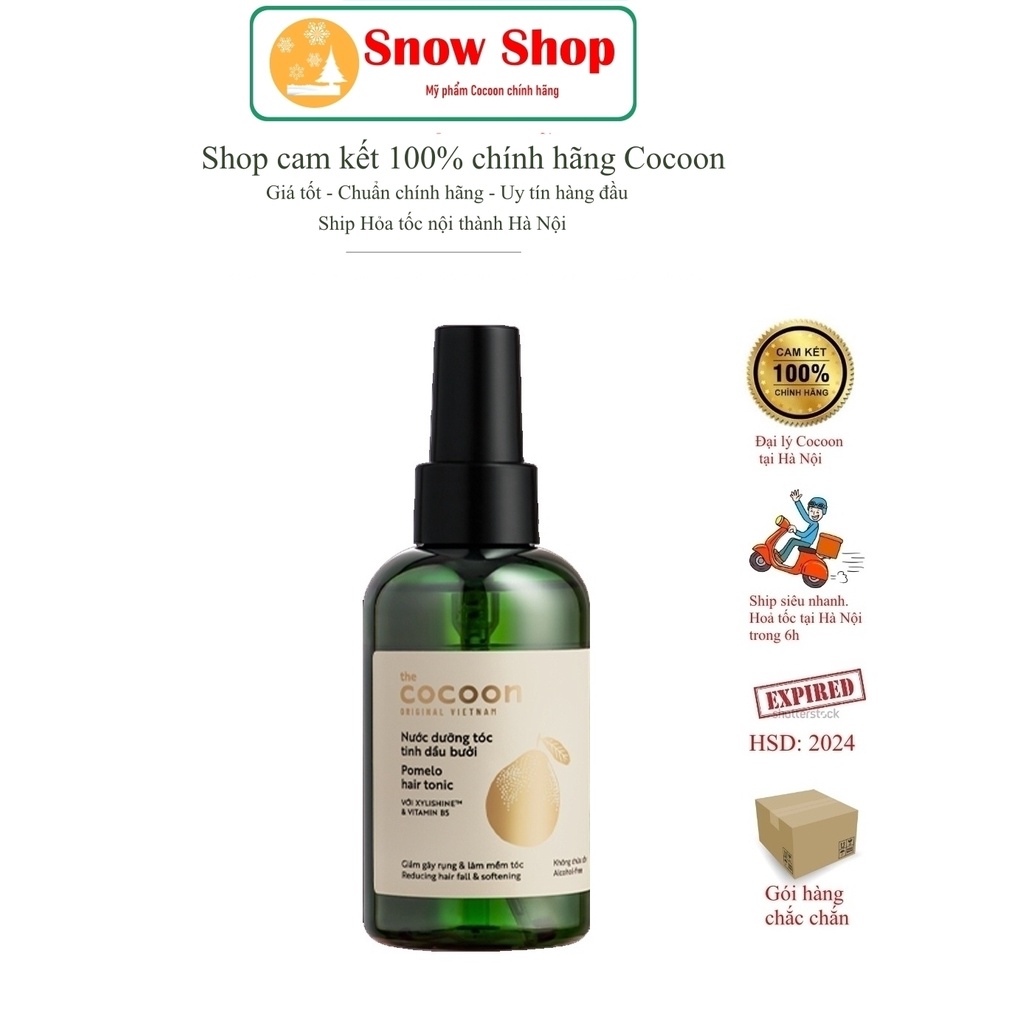 Nước dưỡng tóc Cocoon - Tinh dầu bưởi Cocoon 140ml