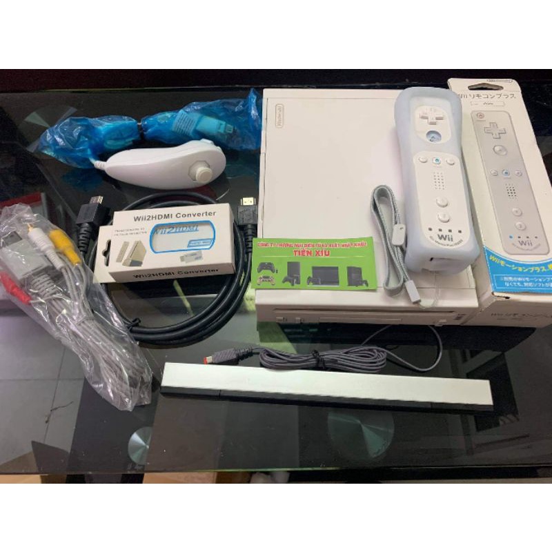 Máy Nintendo Wii cũ chính hãng full game, tay.cầm wii remote mới 100% tích hợp motion