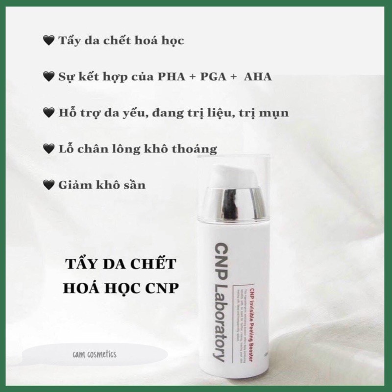 Gói tẩy tế bào chết CNP invisible Peeling Booster Laboratory