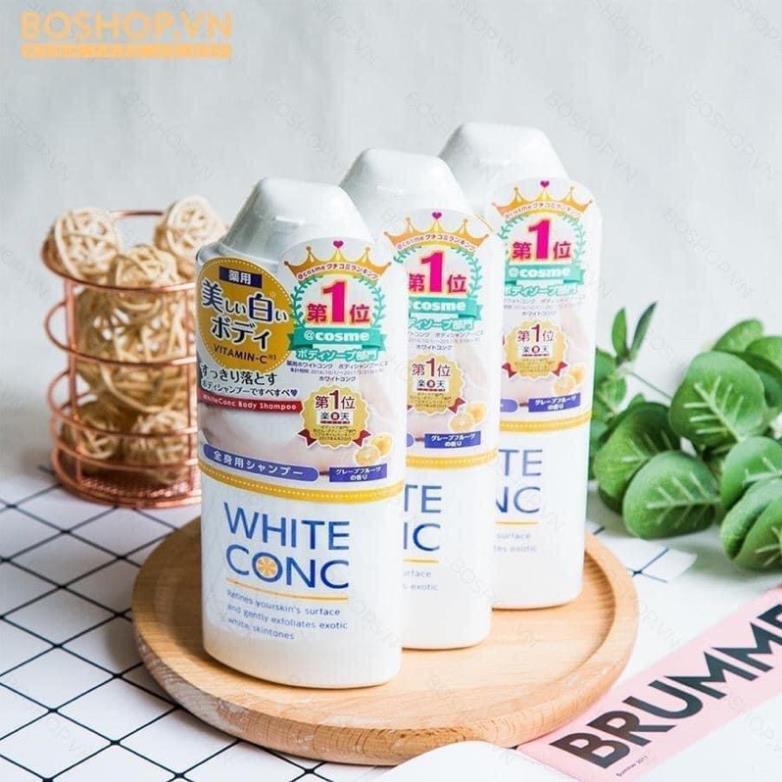 Sữa Tắm Dưỡng Da White ConC Nhật Bản ( 360ml )  [HangNhat]