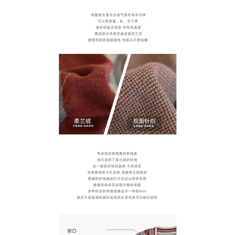 [Babycat] Hàng Có Sẵn Áo Khoác Cardigan Dệt Kim Không Tay Phong Cách Hàn Quốc Nhật Bản Mới Thời Trang Xuân Thu Ấm Áp Dành Cho Bé Gái