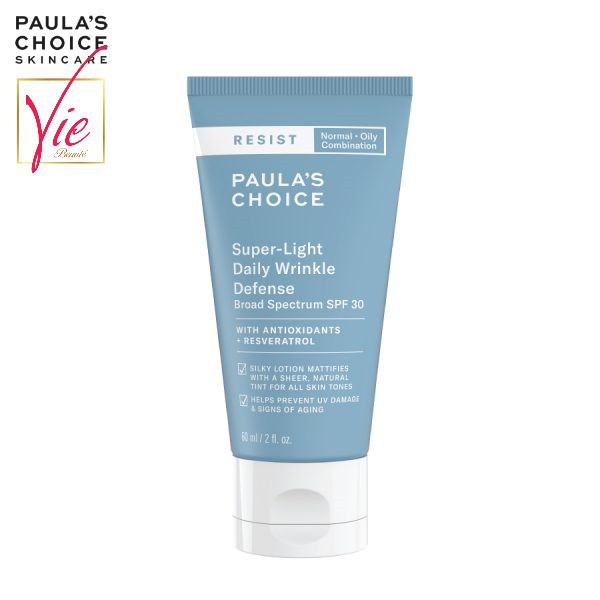 Kem Dưỡng Paula's Choice Resist Super-Light Wrinkle Defense SPF 30