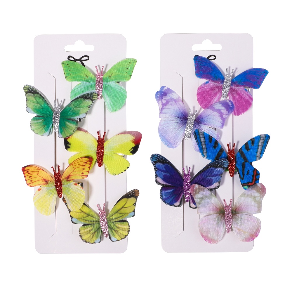 Set 5 Kẹp tóc KIDSBOWS hình bướm xinh xắn thời trang cho nữ