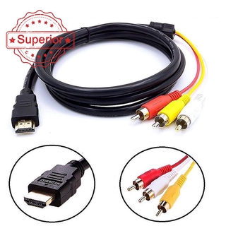 Cáp hdmi đến av hdmi đến 3rca