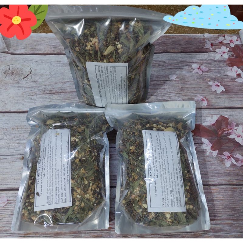 Trà Sơn Mật Hồng Sâm - 1 kg trà loại 1 (Khô, thơm mát, sạch sẽ)