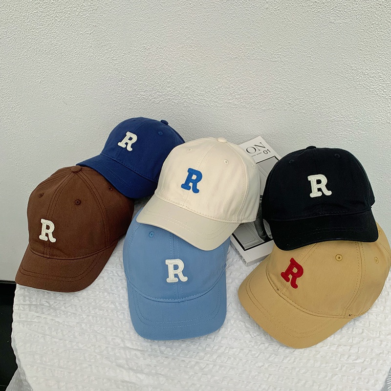 Nón Lưỡi Trai Thêu Chữ R Cá Tính Năng Động