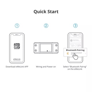 (Siêu rẻ) Công Tắc Thông Minh Sonoff/Ewelink Basic bản quốc tế, work with Google & Alexa