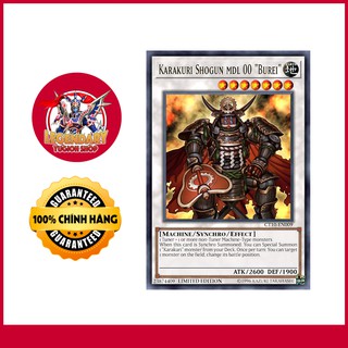 [EN][Thẻ Bài Yugioh Chính Hãng] Karakuri Shogun MDL 00 "Burei"