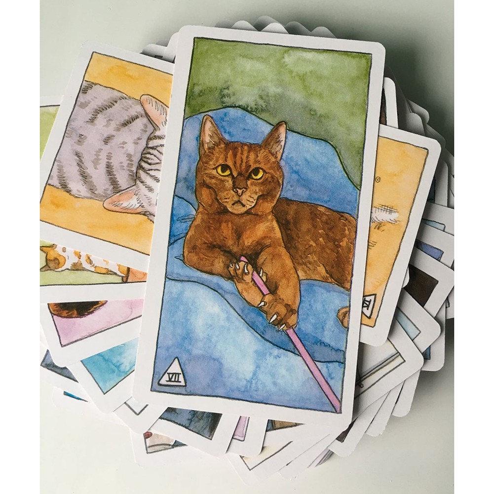 Set 78 Thẻ Bài Tarot Hình Mèo