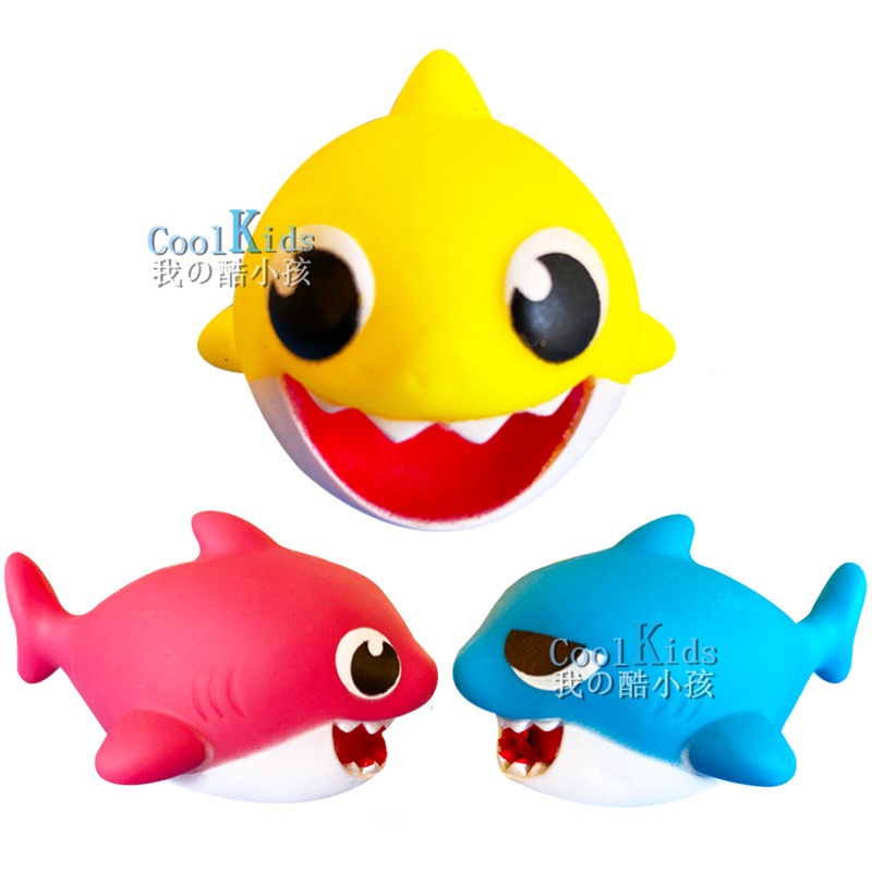 Đồ Chơi Cá Mập Hồng Phun Nước vinyl Trang Trí Bánh Sinh Nhật / Tắm Cho Bé