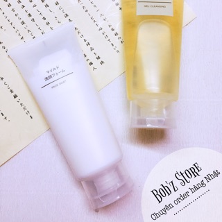 Sữa rửa mặt muji face soap
