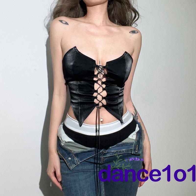 Áo Ống Hở Vai Màu Trơn Khiêu Vũ1O1- Thời Trang Mùa Hè Cho Nữ