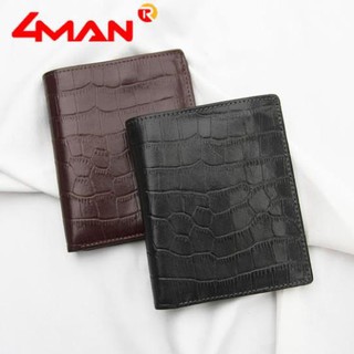 Ví da nam💥hàng đẹp💥dập vân cá sấu 100% bóp nam da bò thật leotiva vd320