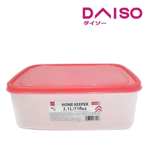 Daiso Hộp nhựa thực phẩm 2.1L