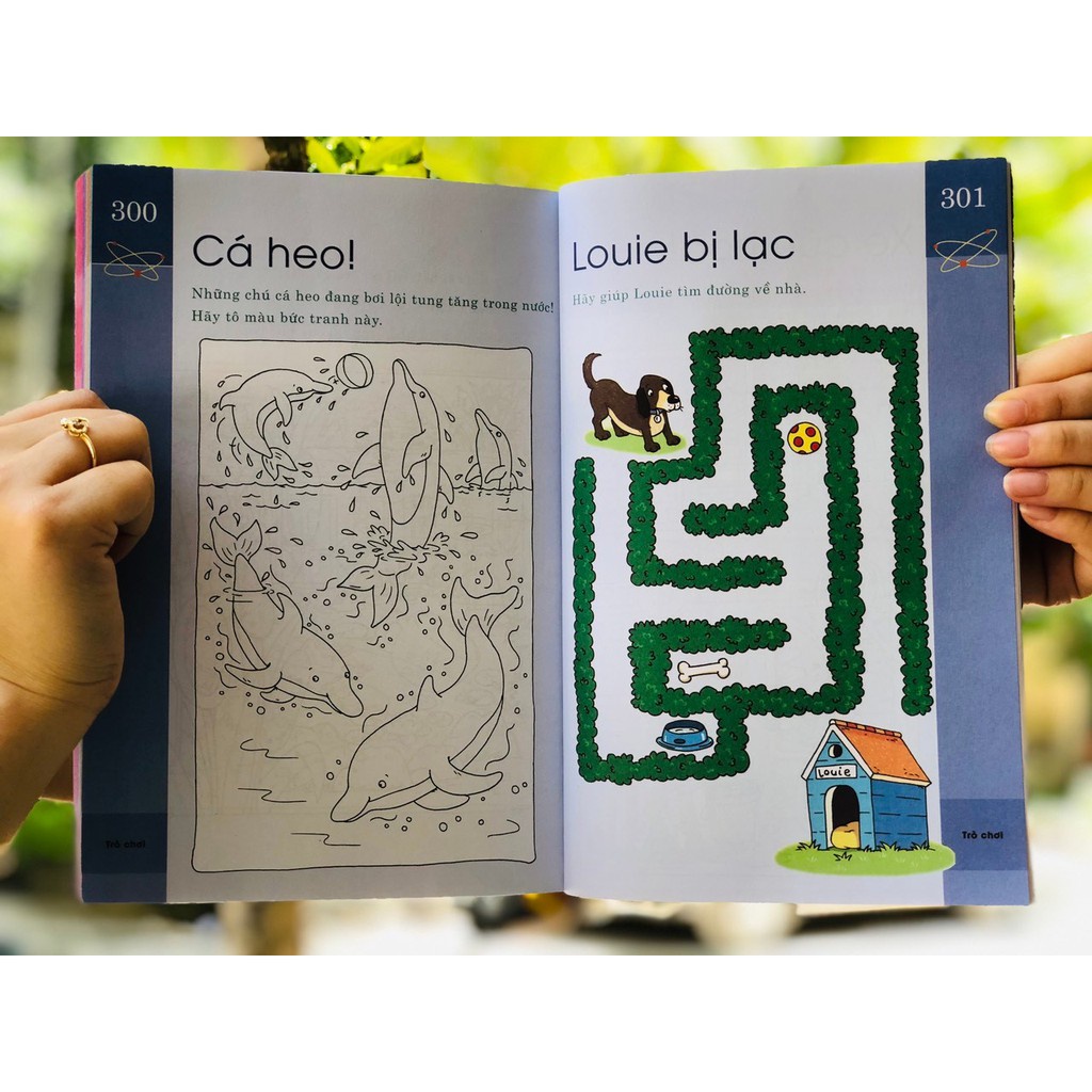 Sách: Brain quest workbook - Sách Bài Tập Song Ngữ cho trẻ từ 3-7 tuổi