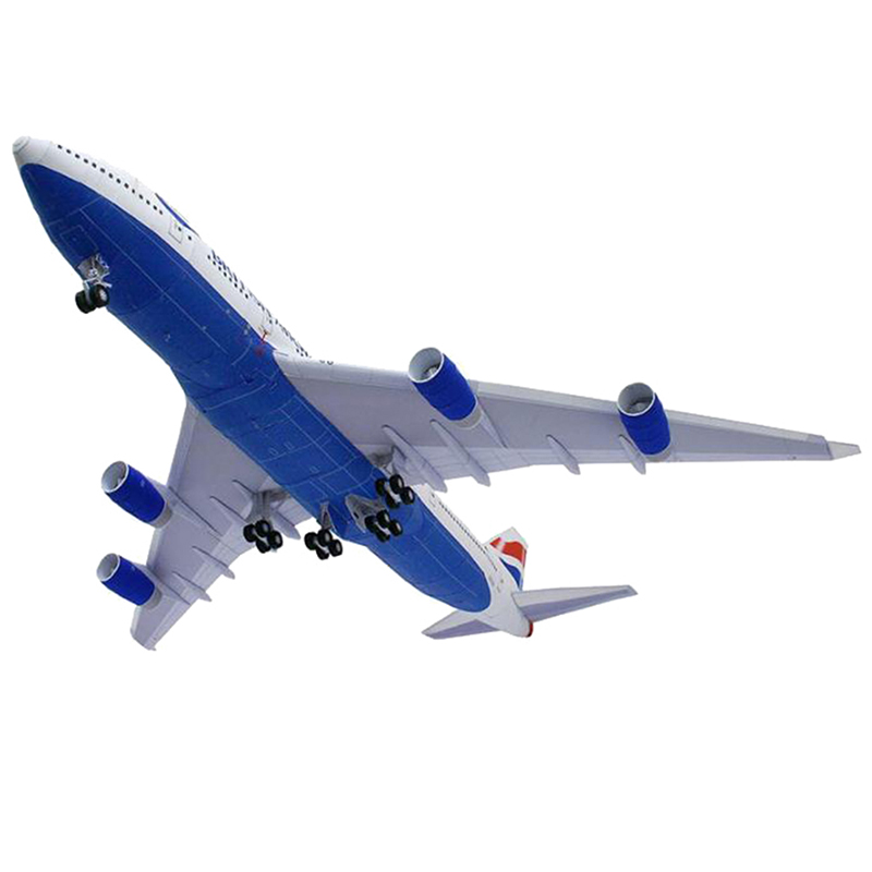 Mô Hình Máy Bay Boeing 747 3d Tỉ Lệ 1: 144