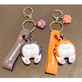 Móc khóa Mèo cute, móc khóa Meow Macaron