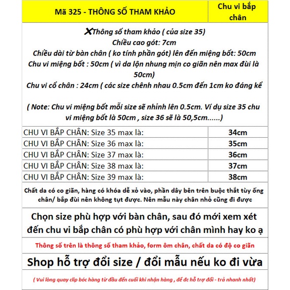 CHÂN TO LẤY TĂNG 1 SIZE_Bốt đùi nữ CÓ KHÓA KÉO SƯỜN 7 phân