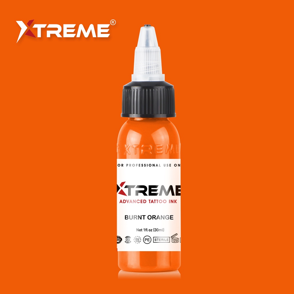 Mực xăm hình tattoo màu cam - XTREME INK chính hãng USA