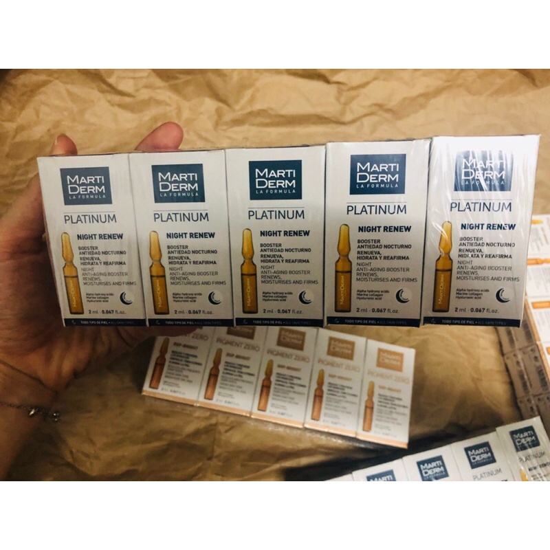 [Bill Authentic] (ỐNG LẺ) Tinh chất Martiderm Photo Age HA/ DSP-Bright/ Night Renew | BigBuy360 - bigbuy360.vn