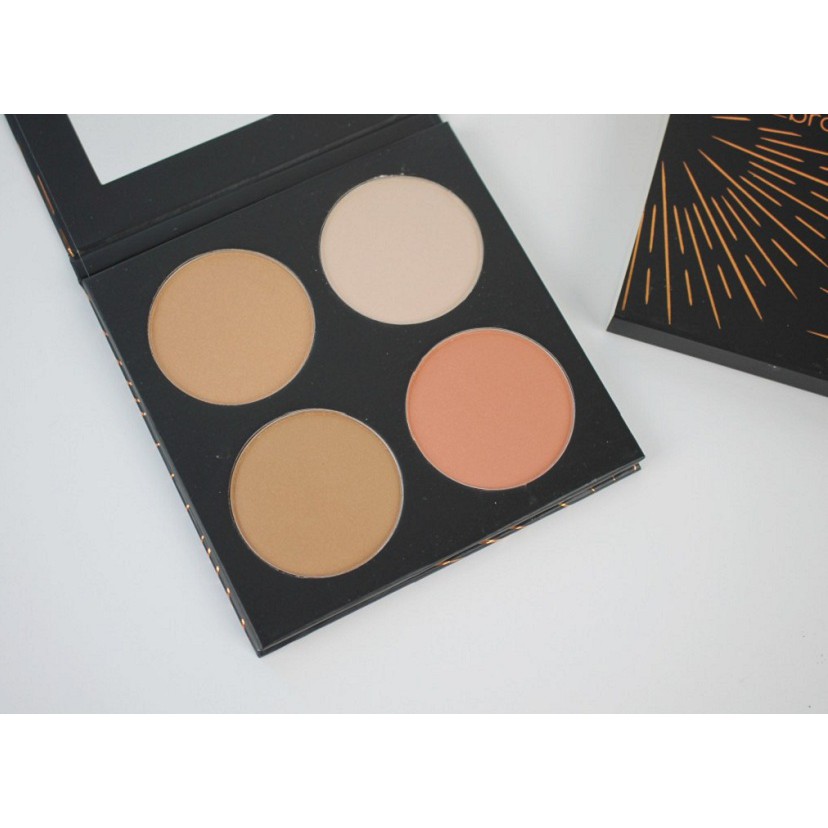 Bronzer STUDIOMAKEUP ON THE GO - BRONZING PALETTE SSP-04 bảng 4 ô