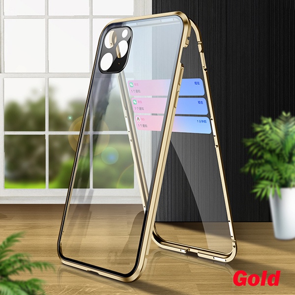 Ốp điện thoại từ tính bảo vệ ống kính thích hợp cho IPhone X XR XS Max 11 12 Pro Max Mini