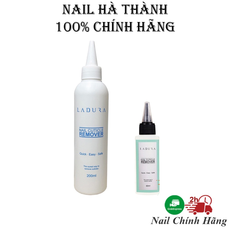 Kem mềm da nail siêu tốc Ladura chính hãng Jeliva
